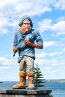 Eastport fisherman statue