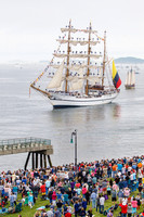 Parade of tall ships