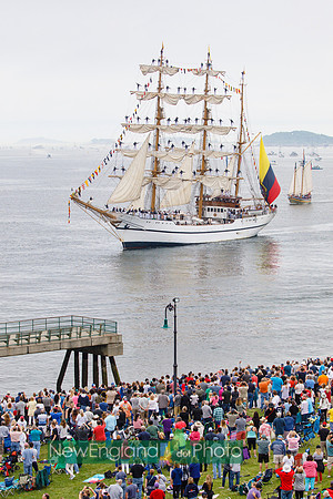 Parade of tall ships