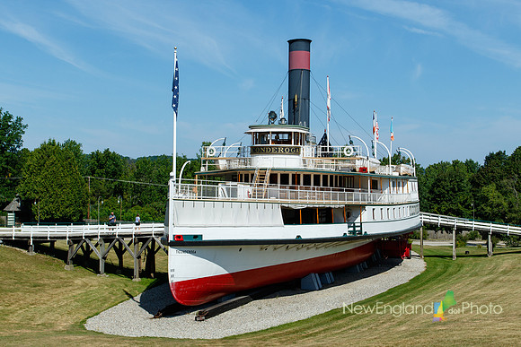 Steamship Ticonderoga; Shelburne Museum