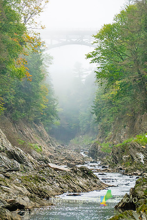 Quechee Gorge (in fog)