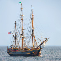 HMS Bounty at Gloucester Harbor