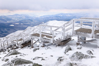 Stair at summit of Mt. Washington
