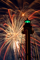 Fireworks at Marblehead Light
