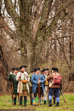 Renactment / Colonial militia